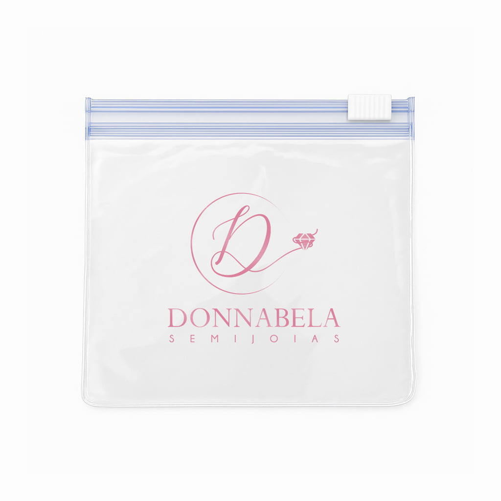 Mini Zip 13x13cm (porta joias)