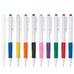 Caneta Plastica C/ Emborrachado (Campanhas)