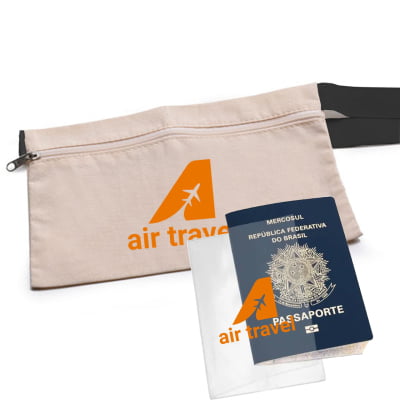 Doleira Ecológica + Porta Passaporte Transp.