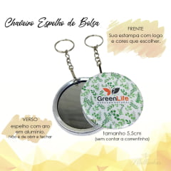 Chaveiro Espelhinho Personalizado (Brinde Corporativo)