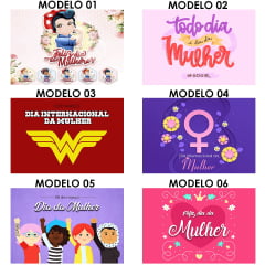 Botton Personalizado (Dia da Mulher)