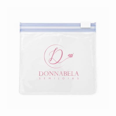 Mini Zip 13x13cm (porta joias)