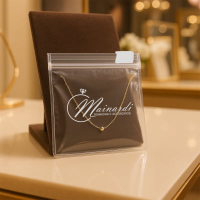 Mini Zip 7.5x7.5cm (porta joias)