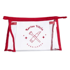 Necessaire Caixinha Transparente