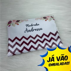 Necessaire Envelope Outubro Rosa (Pronta Entrega)